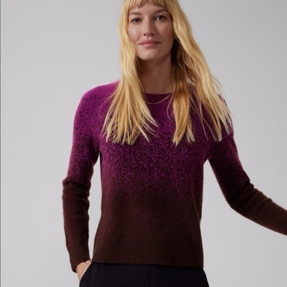 Athleta Merino Wool Crewneck Sweater